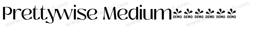 Prettywise Medium字体转换